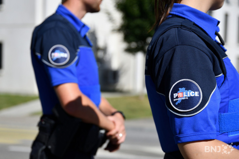Un important dispositif policier a été mis en place pour retrouver le prisonnier. (Photo : illustration/Georges Henz).