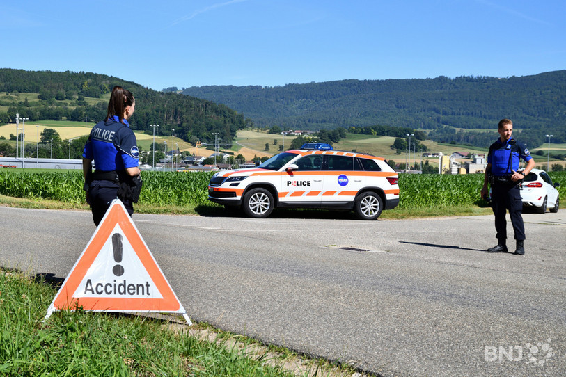 La police jurassienne est intervenue à Vicques, jeudi (photo : illustration / Georges Henz).