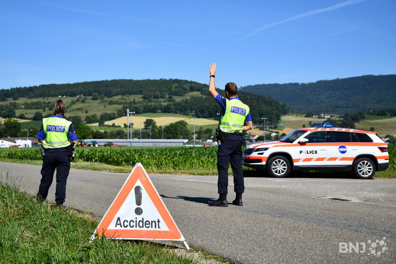 Un accident s'est produit ce mercredi à Porrentruy. (Photo : illustration / Georges Henz).