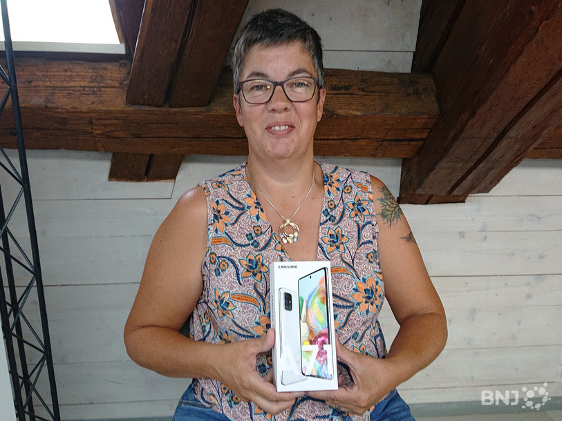 Gagnante concours application