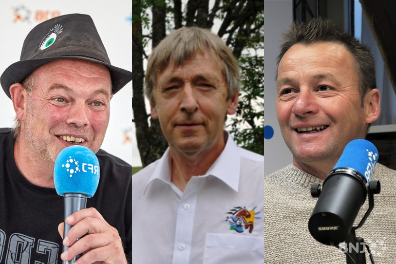 Gilles Pierre, Gérard Queloz et Frédéric Lovis (de gauche à droite) se sont entretenus avec les présidents des deux Chambres fédérales, en visite dans le Jura.