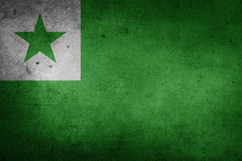 Le drapeau de l'espéranto. (Photo : ldd)