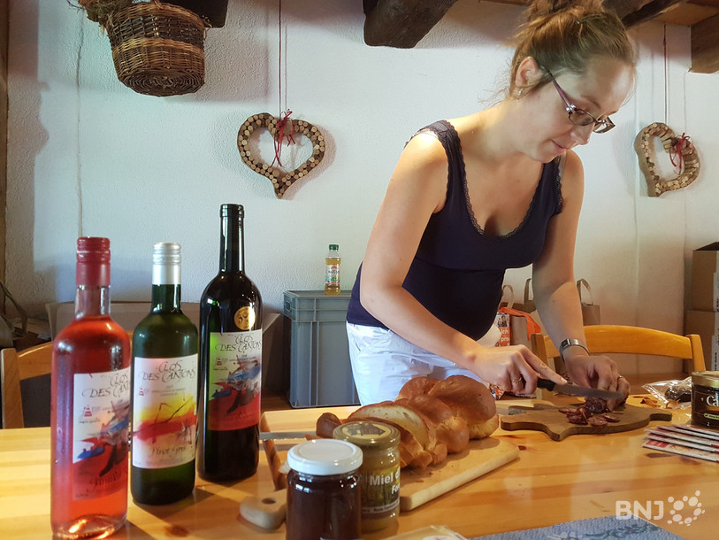 Pas de grande tablée avec buffet cette année, Sylvie Fleury prépare un « brunch à l'emporter » inédit.