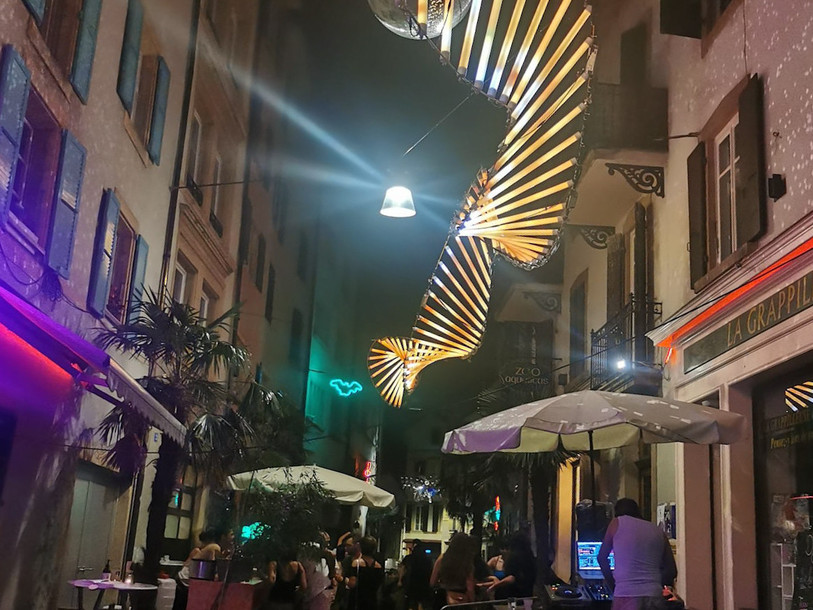 Dans le quartier du Neubourg, la population était invitée pour célébrer le 1er août.