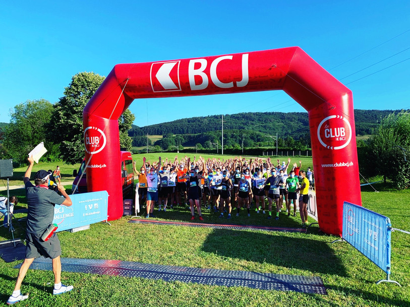 Départ masqué, mais départ heureux à Courgenay (photo : BCJ Challenge).