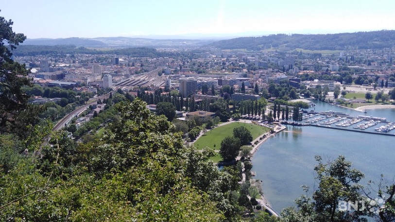 Bienne et Nidau réfléchissent ensemble à l'avenir de leur développement. (Photo : archives)
