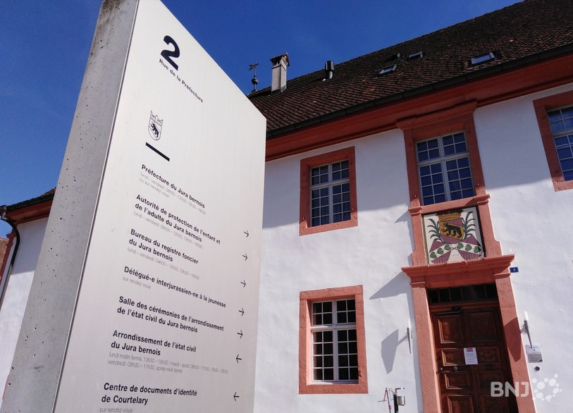 La Préfecture du Jura bernois à Courtelary. (Photo: archives)