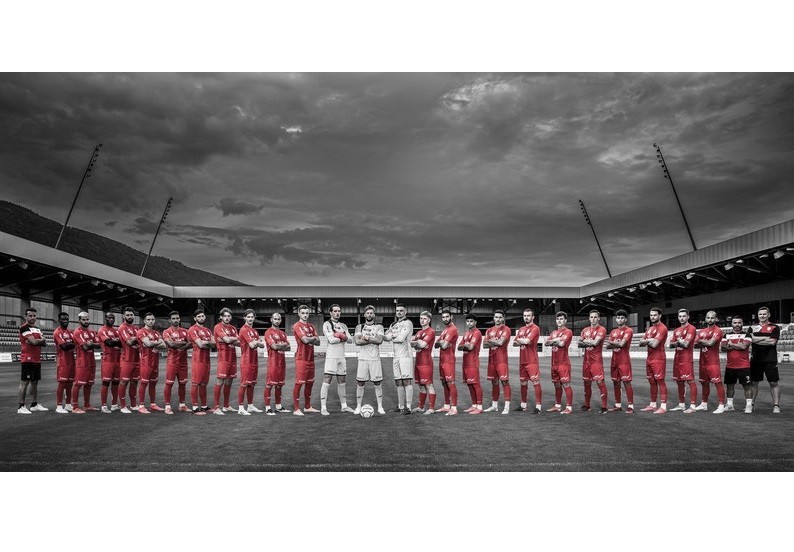 La nouvelle mouture du FC Bienne pour la saison 2020-2021. (Photo: FC Bienne)