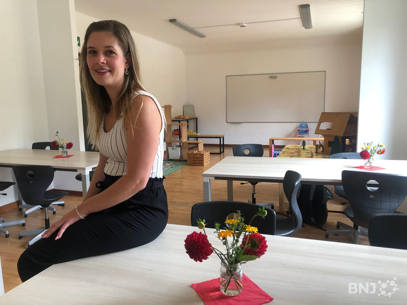 Lori Bösiger est la directrice de l'école à journée continue de Petit-Val.