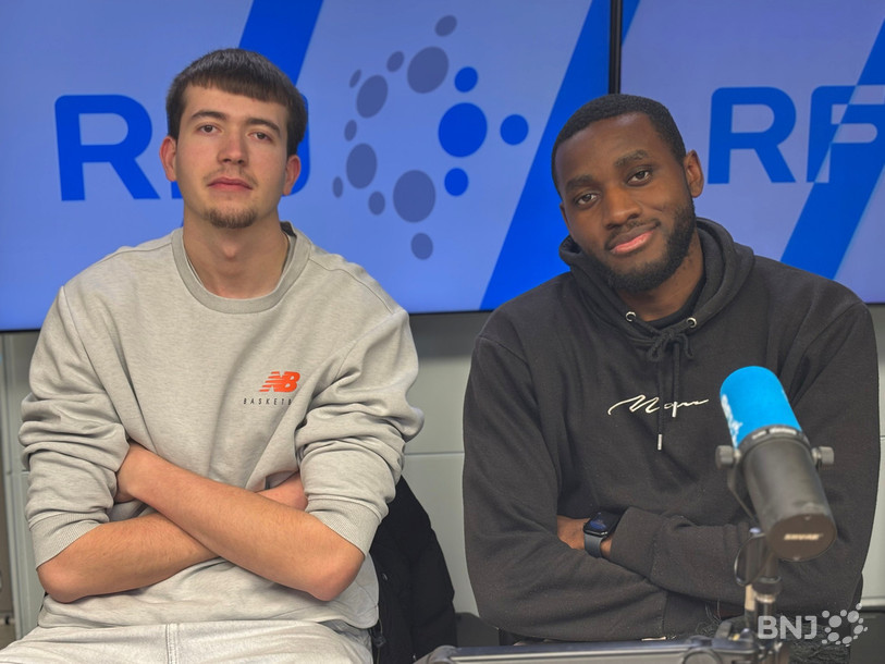 Loïc Membrez et son capitaine Benjamin Masse étaient dans notre studio ce lundi. 