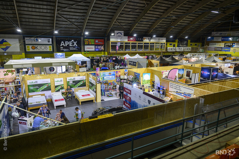 La patinoire lors de la foire 2025 : un site que le comptoir ne reverra pas en 2026. Photo : archives.