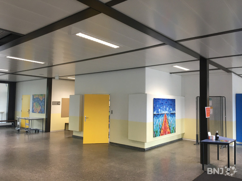 L'intérieur de bâtiment a aussi subi un lifting.
