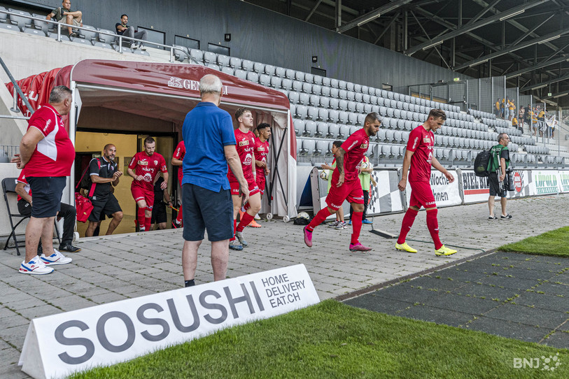 Le FC Bienne a fait son retour sur le pré mercredi soir à la Tissot Arena (photo : archives/Jonathan Vallat).