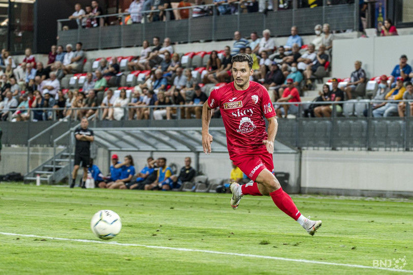 Bastien Vitali ne portera plus le maillot du FC Bienne (photo : Jonathan Vallat).