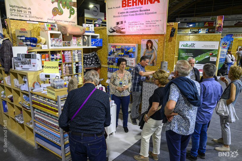 L'édition 2025 du comptoir du Val-de-Travers. Photo : archives.