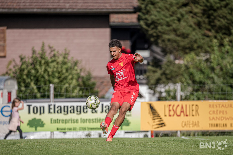 Le FC Tavannes/Tramelan de Damian Kelvin a manqué son début de match à Thoune (photo : archives/Jonathan Vallat).