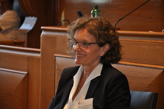 Marie-Louise Beyeler-Küffer accède à la tête du Conseil de l'Eglise nationale. (Photo : cathberne.ch)