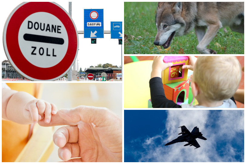 Le peuple suisse se prononcera sur cinq objets le 27 septembre 2020. (Photos libres de droits).