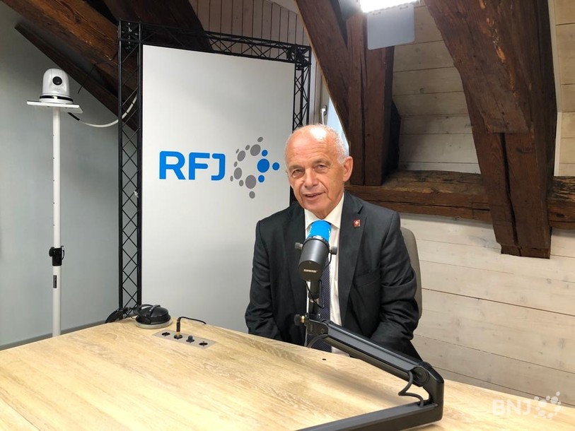Ueli Maurer était invité du journal de 18h ce vendredi.