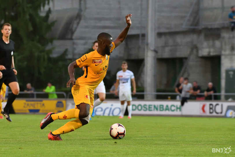 Astor Kilezi, ici sous le maillot des SR Delémont, revient dans le Jura. (Photo d'archive)