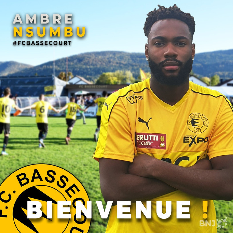 Ambre Nsumbu a convaincu le staff « jaune et noir » (photo : FC Bassecourt).