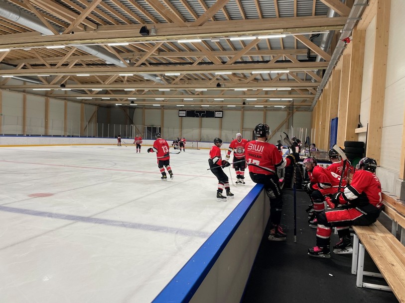 Le HC Bonabé Dogs s'entraine trois fois par mois à Porrentruy.
