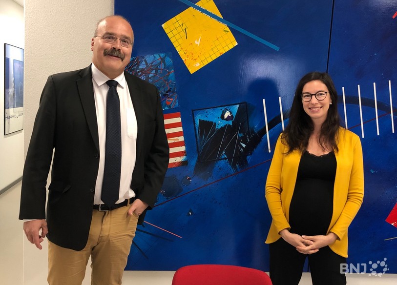 Philippe Bauer, conseiller aux Etats libéral-radical neuchâtelois et Céline Vara, conseillère aux Etats verte neuchâteloise.