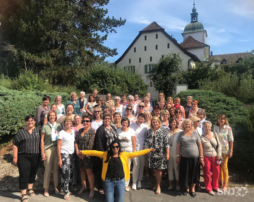 Les Zontiennes de Suisse romande et italienne ont choisi Delémont pour se retrouver (photo: Mélina Brulhart).