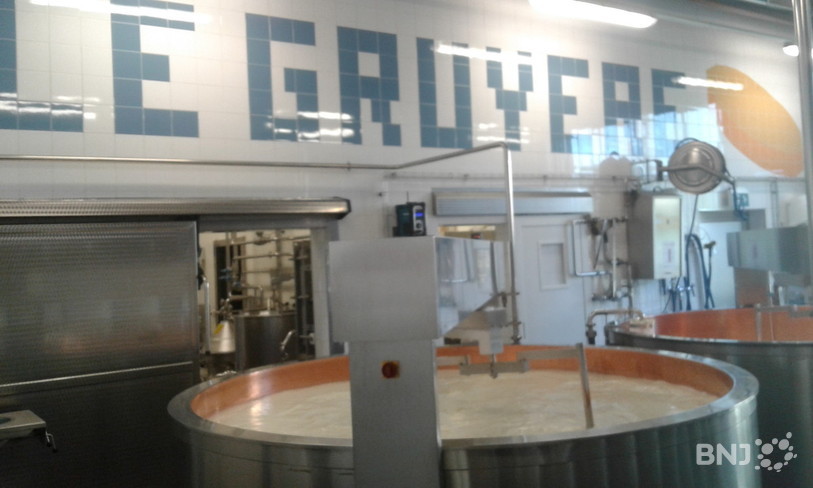 La fromagerie de Gruyère AOP des Bayards.