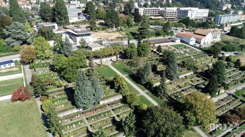 Le cimetière de Beauregard à Neuchâtel. (Photo d'archives)