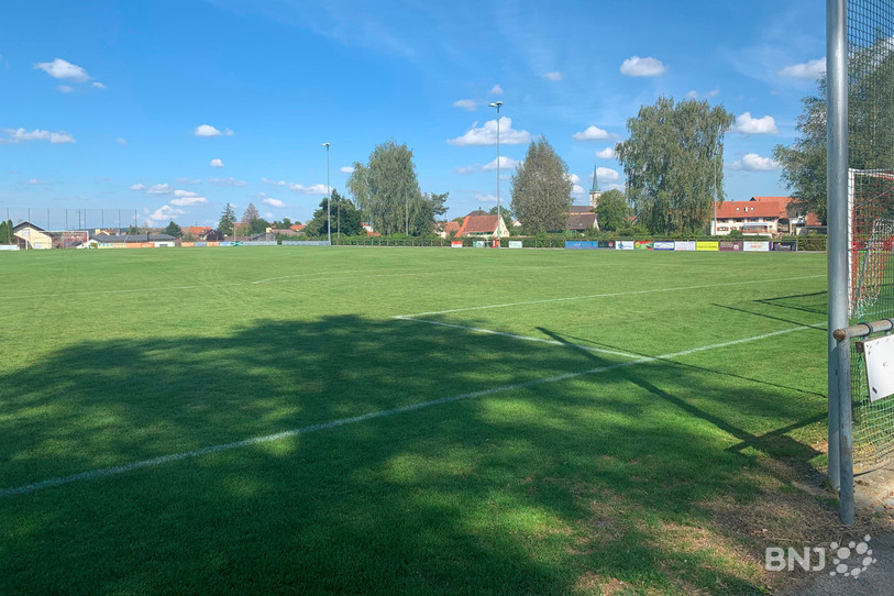 Le terrain de football de Courgenay pourrait céder sa place à une surface synthétique.