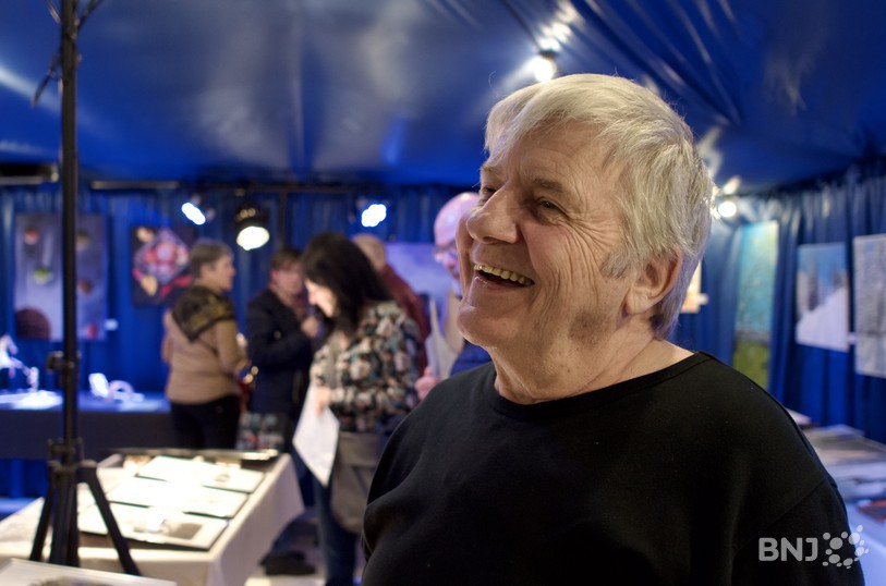 Ropiane lors du vernissage