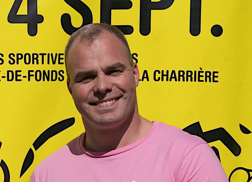 Yann Moulinier est le nouveau président du Panathlon Club des Montagnes neuchâteloises (photo : Yann Moulinier).