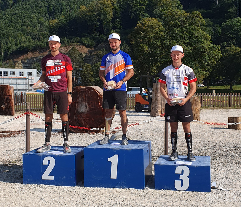 Le Jurassien Lucien Leiser a terminé sur la seconde marche du podium lors de la Coupe de Suisse de vélo-trial.