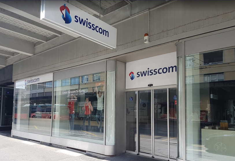 Swisscom restera présent à Bienne via deux boutiques, notamment. (Photo : illustration / Google Maps 2018 / Steve Correia)