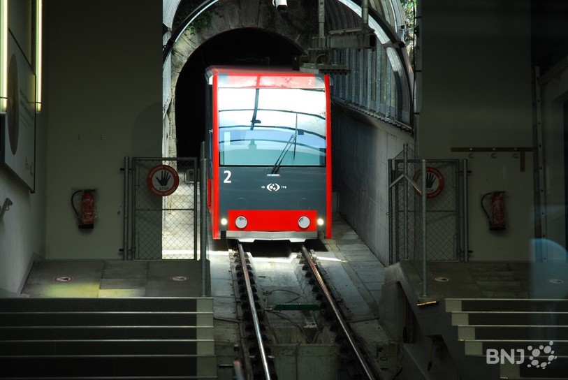 Le funiculaire d'Evilard sera entièrement automatisé l'été prochain. (Photo: archives)