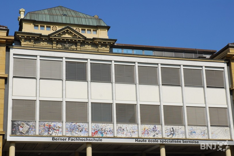  Le bâtiment de la Haute école spécialisée bernoise doit accueillir dans le futur des activités gymnasiales. (Photo : archives)