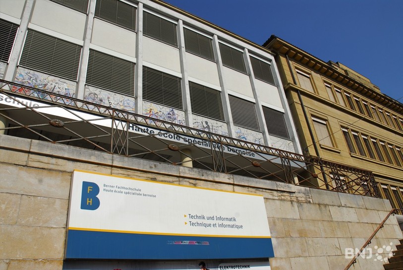 La Haute école spécialisée bernoise possède des locaux à Bienne. (Photo: archives)