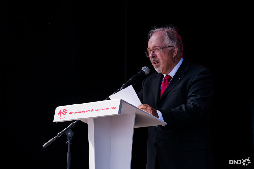 Laurent Coste, porte parole de « Moutier Ville jurassienne ».