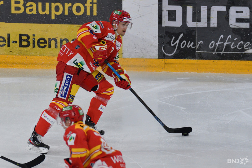 David Ullström retrouvera le HC Bienne dès la semaine prochaine (photo : Georges Henz).