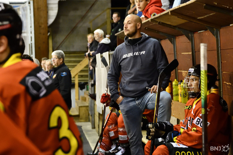 Michaël Röthenmund va vivre sa 2e saison aux commandes du HC Franches-Montagnes (photo : Georges Henz).