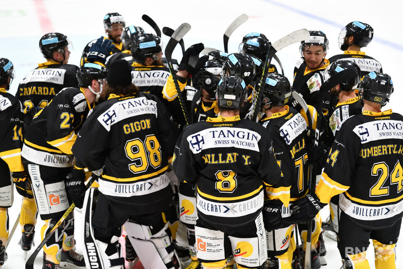 Le HC St-Imier gagne son premier match après la reprise. (Photo : archives/Georges Henz).