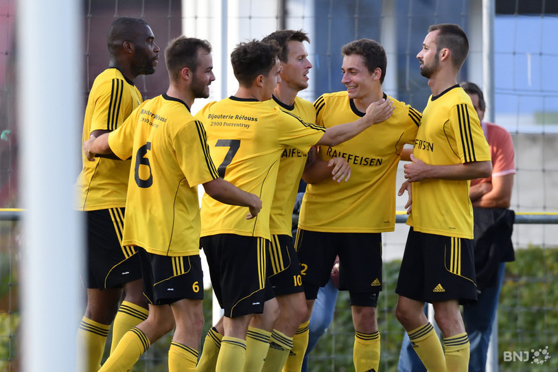 Le FC Ajoie-Monterri signe une nouvelle victoire (photo : archives/Georges Henz).