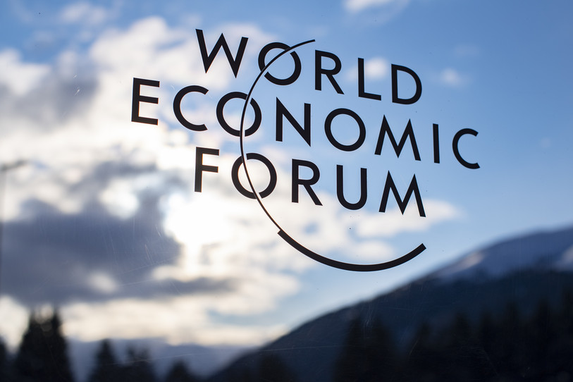 Forum économique mondial WEF. (Photo : KEYSTONE/GIAN EHRENZELLER)