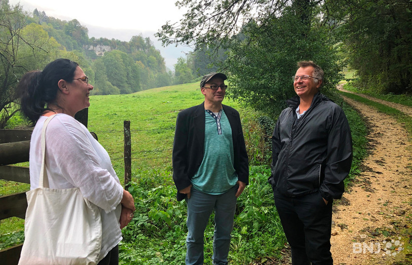 Nancy Chappuis, Pascal Prince et Julien Gunzinger, le bonheur au bord des lèvres.