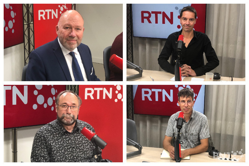Claude Dubois, Cédric Dupraz, Pascal Wurz et Philippe Rouault étaient les invités de La Matinale