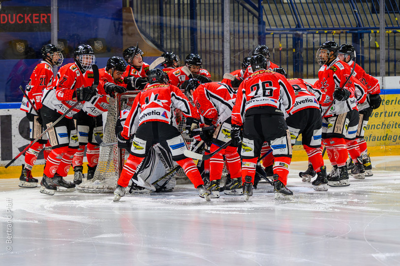 Le HC Star Chaux-de-Fonds affrontera le HC Moutier en finale. (Photo archive : Bertrand Pfaff)