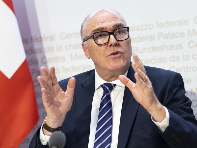 L'augmentation des dépenses de l'armée à 1% du PIB d'ici 2032 n'est pas suffisante pour assurer la sécurité de la Suisse aux yeux du Conseil fédéral (Photo: KEYSTONE/PETER KLAUNZER.)