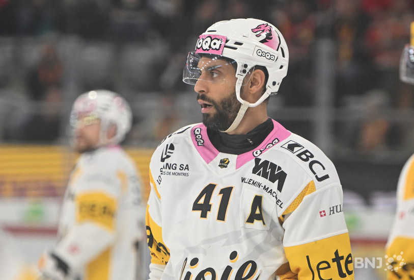 Pierre-Edouard Bellemare a fait son retour au jeu mardi, quelques jours avant de partir aux Jeux olympiques. (Photo : Georges Henz)