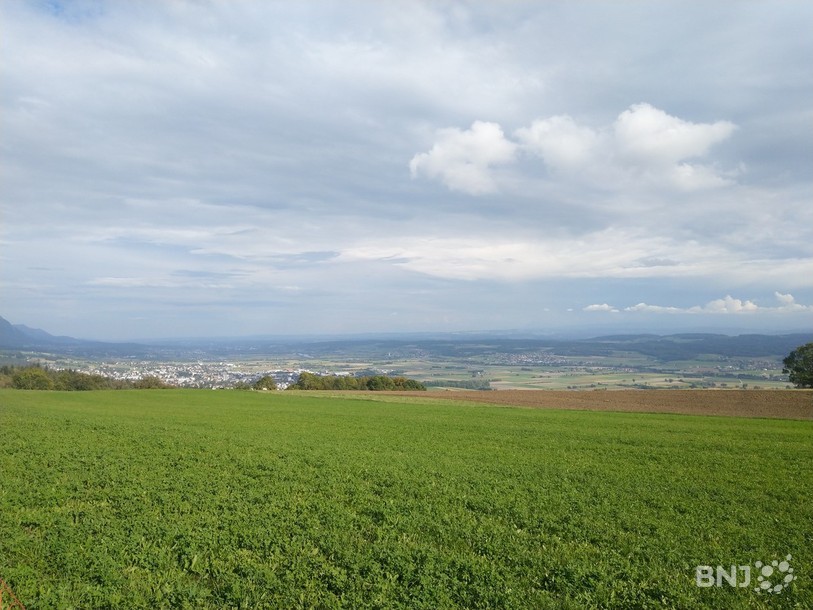 La vue sur Granges et Soleure depuis Romont.